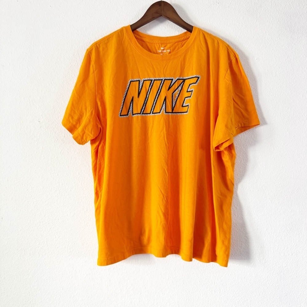 The Nike Tee Retro Big Logo T-shirt 90s Fashion Streetwear XXL Casual Sporty - Picture 1 of 9